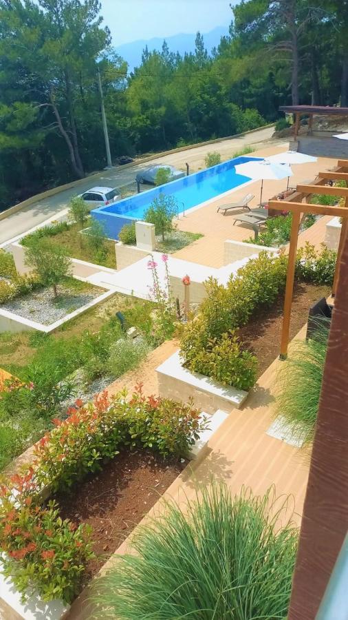 Cozy Apartments With Pool And Splendid Seaview Kavač Εξωτερικό φωτογραφία